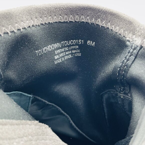 Steve Madden Shoes Womens Size 6 M Gray Touchdown High Heels Booties Zip Y2K - Picture 9 of 11
